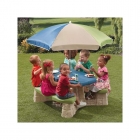 Picknicktafel-met-parasol-Naturally-Playful-Step2 (843899)